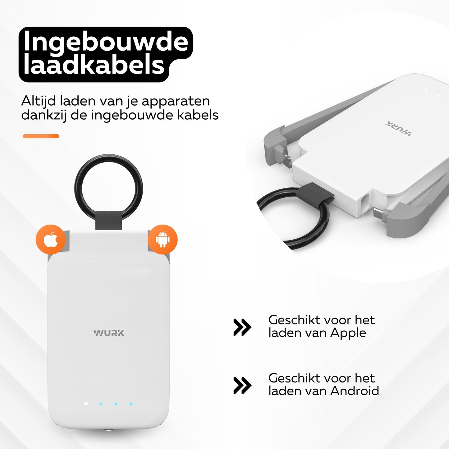 Powerbank Sleutelhanger