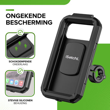 iSetchi® Waterdichte telefoonhouder fiets