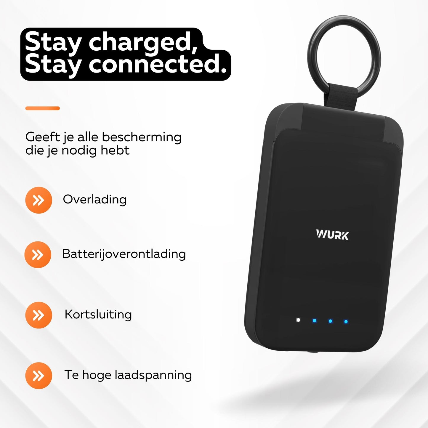 Powerbank Sleutelhanger