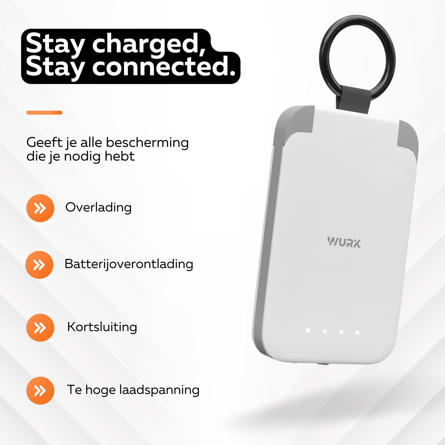 Powerbank Sleutelhanger