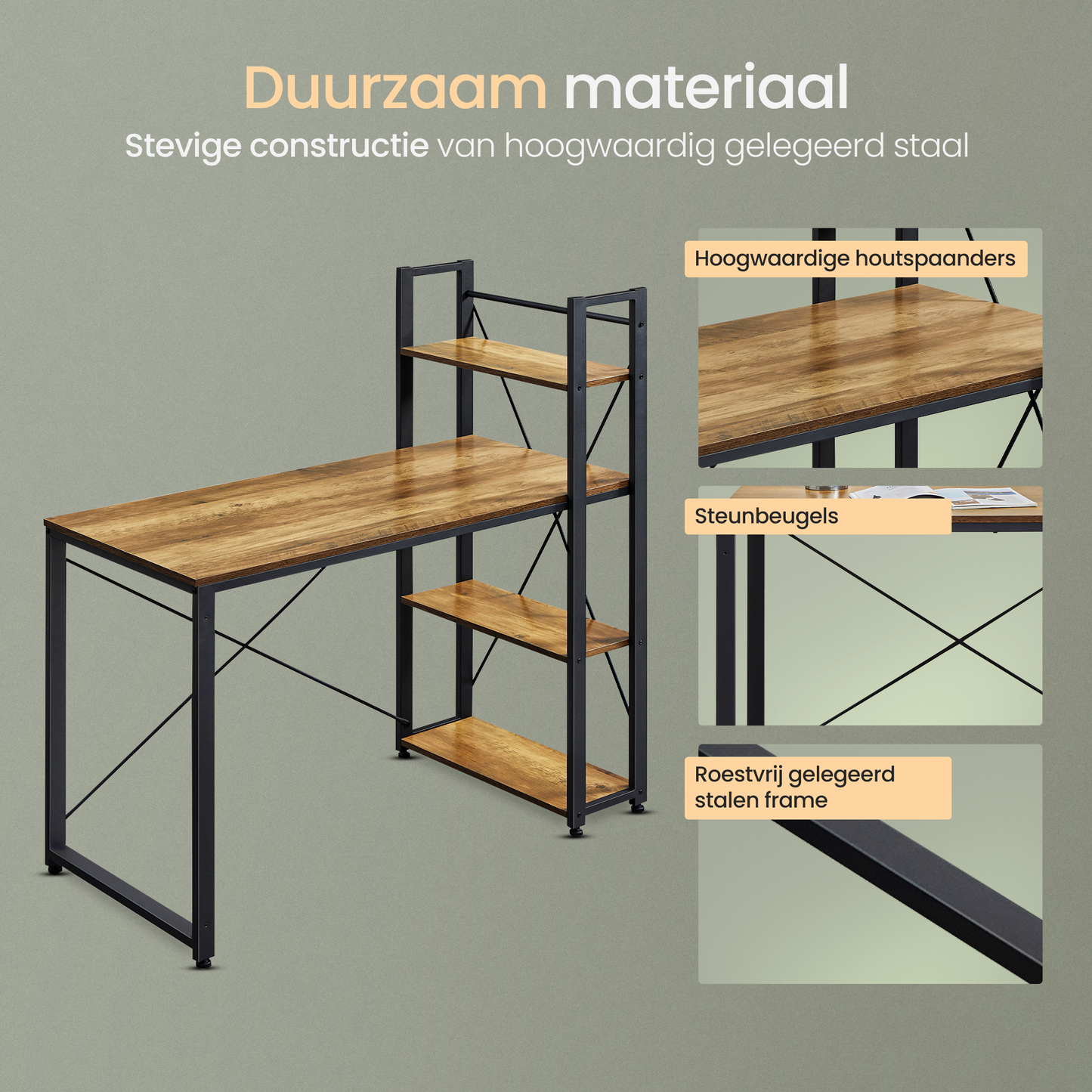 O'DADDY® Bureau met Opbergkast