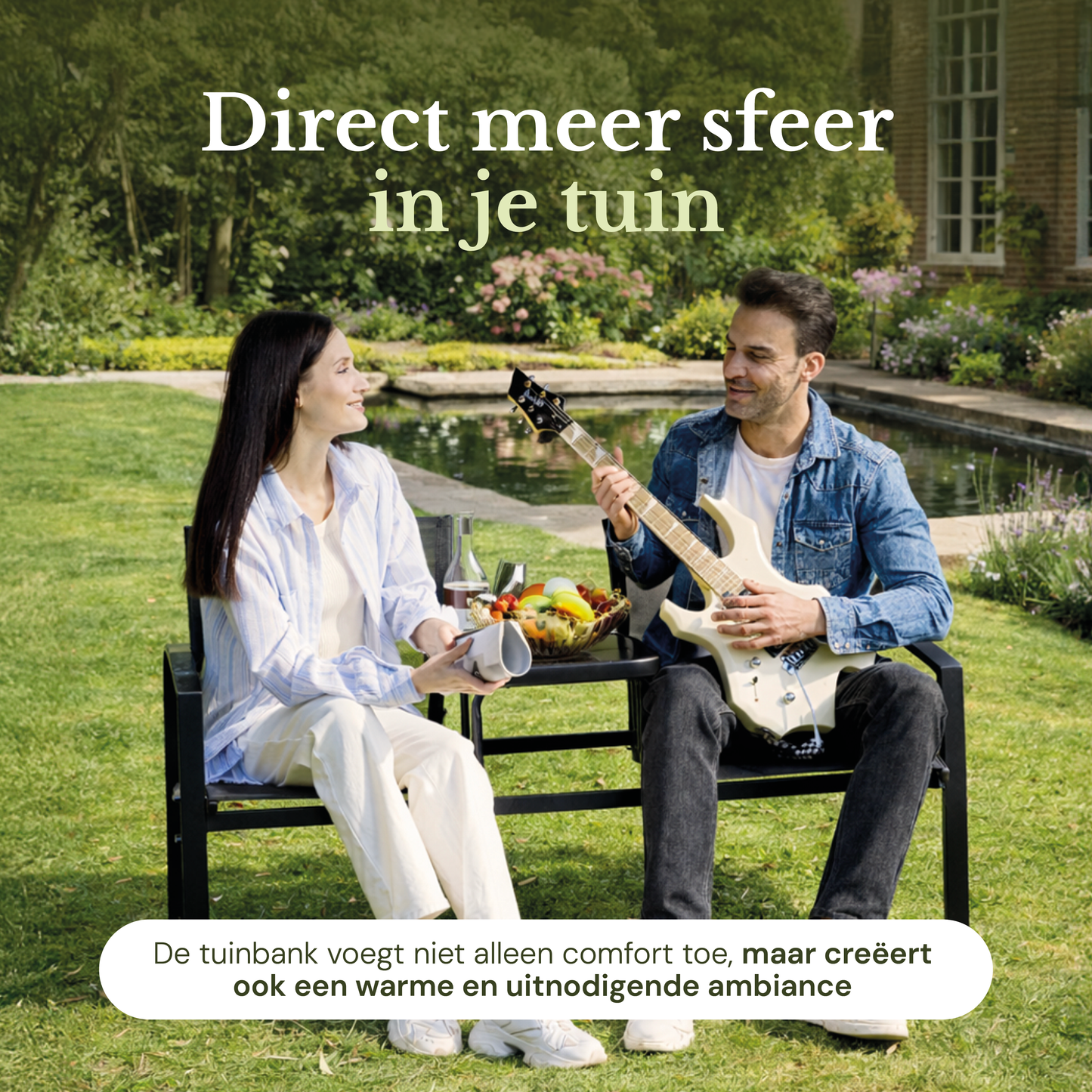 O'DADDY Tuinbank met Tafel