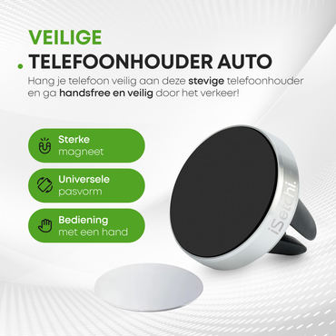 iSetchi® Magnetische telefoonhouder auto