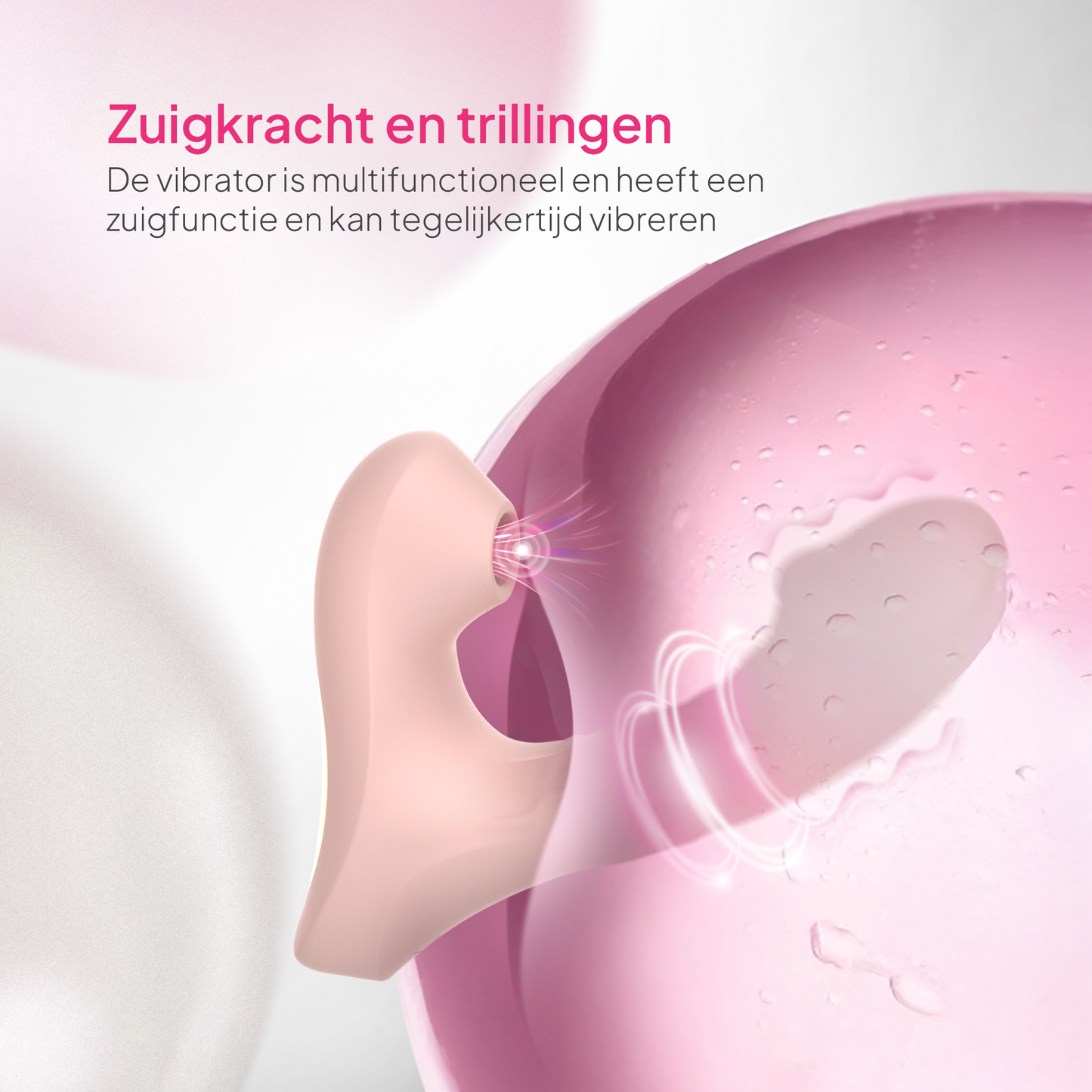 Pure Pleasure® Luchtdruk Vibrator met G-spot