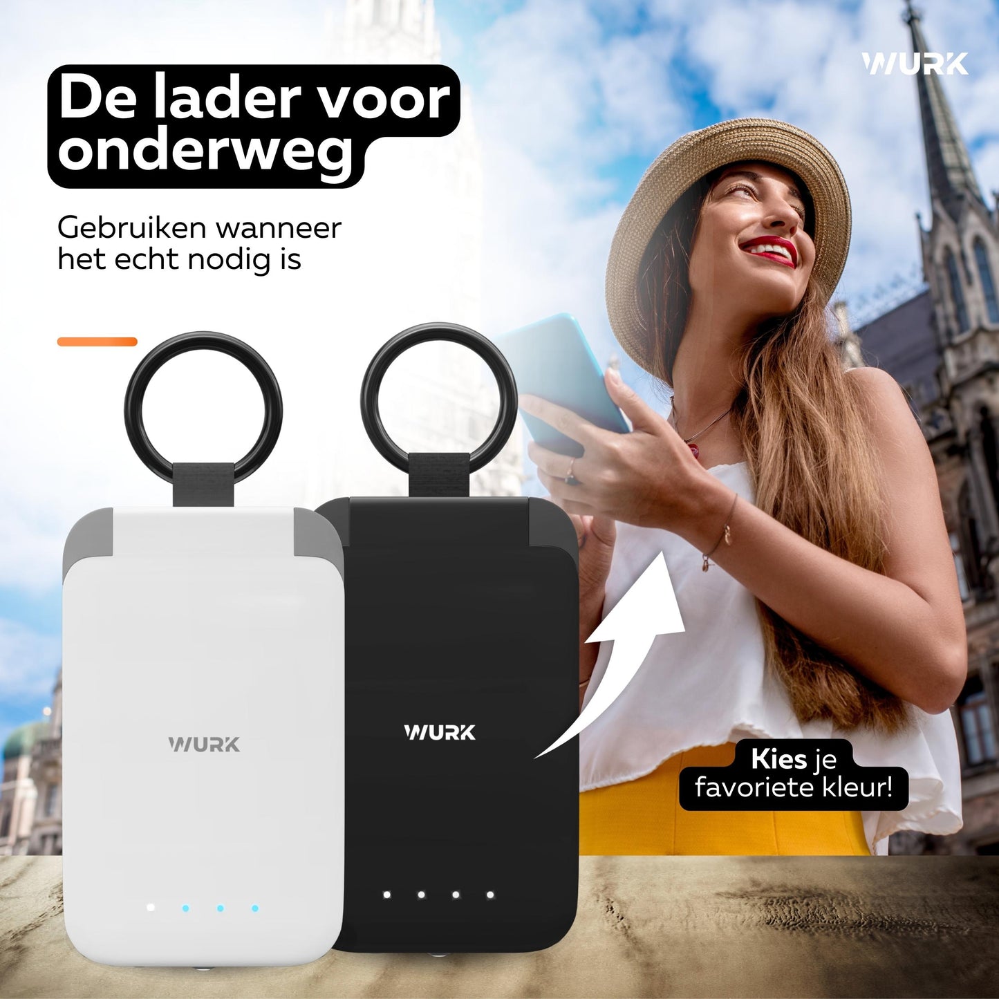 Powerbank Sleutelhanger
