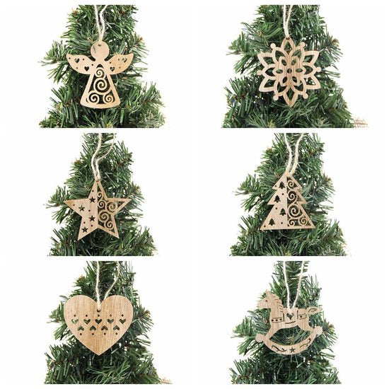 Houten Kerstballen