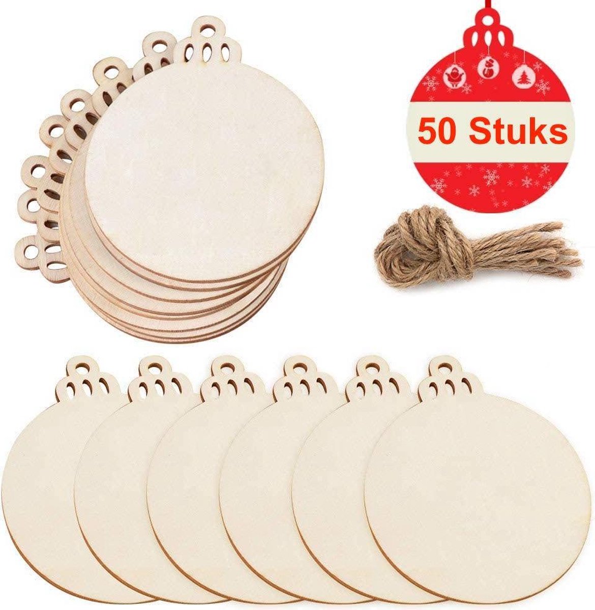 Houten Kerstballen