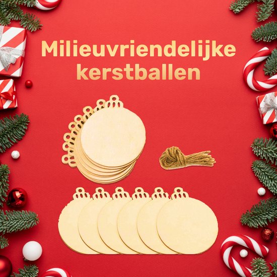 Houten Kerstballen