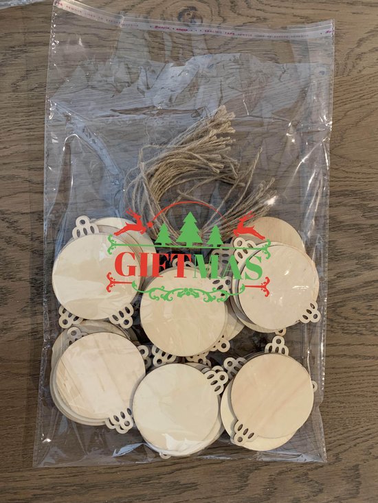Houten Kerstballen