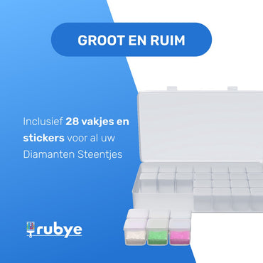 Rubye® Diamond Painting Accessoires Pakket