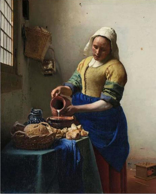 Diamond Painting Melkmeisje