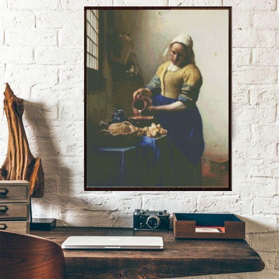 Diamond Painting Melkmeisje