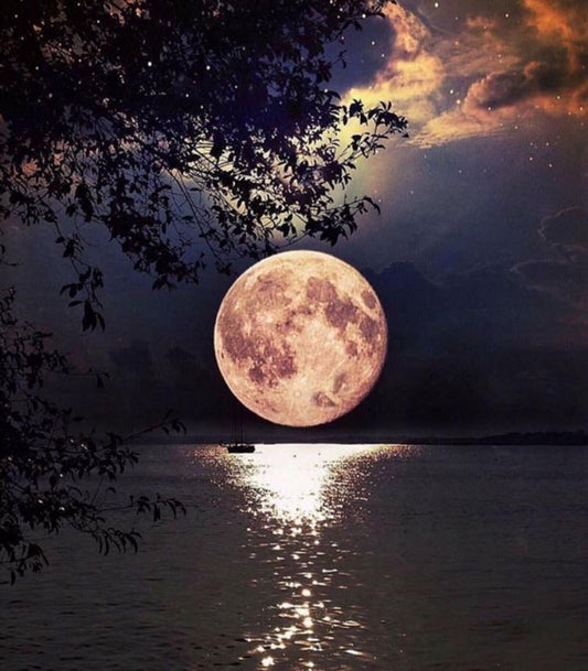 Diamond Painting Volle Maan