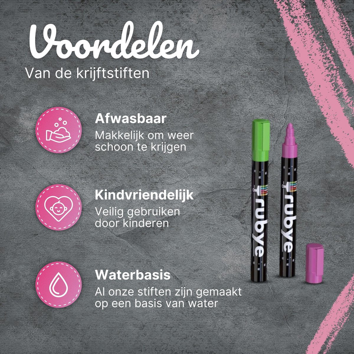 Raamstiften Kinderen 12 stuks
