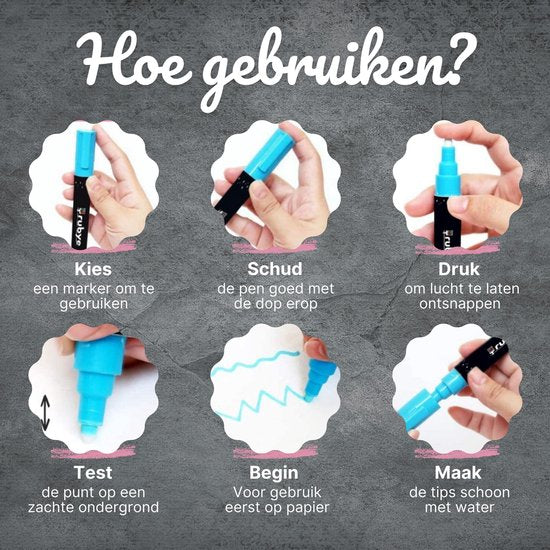 Raamstiften Kinderen 12 stuks