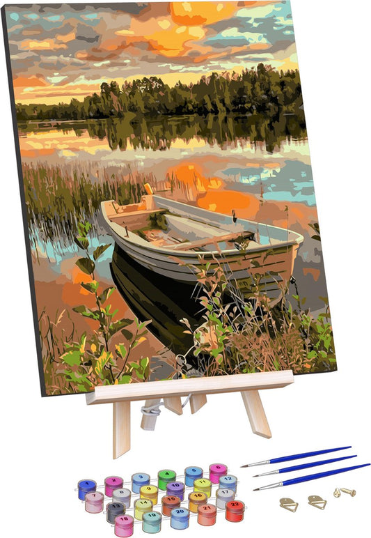 Schilderen Op Nummer Bootje