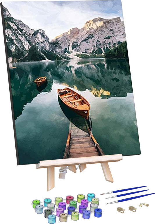 Schilderen Op Nummer Meer en Bergen