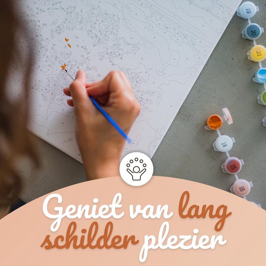 Schilderen Op Nummer Vier Seizoenen