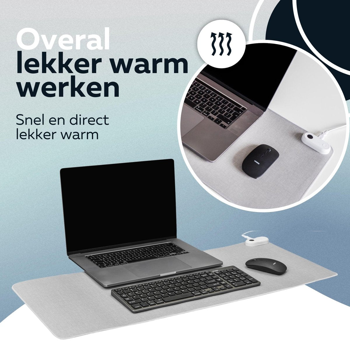 Verwarmde Bureau Onderlegger - 30℃ tot 50℃