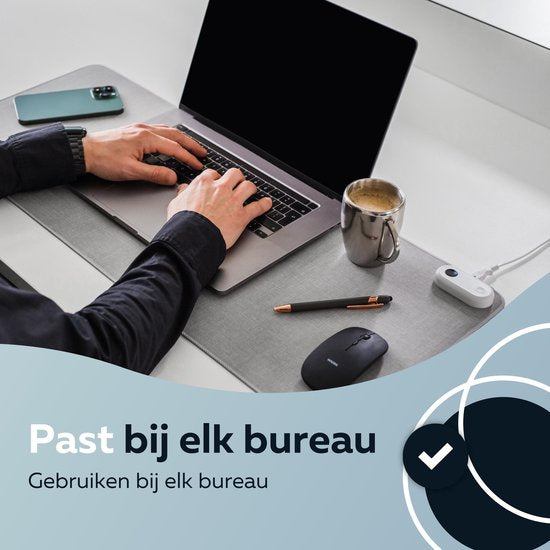 Verwarmde Bureau Onderlegger - 30℃ tot 50℃