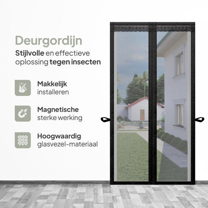 O'DADDY® Magnetische Deurgordijn Fiber