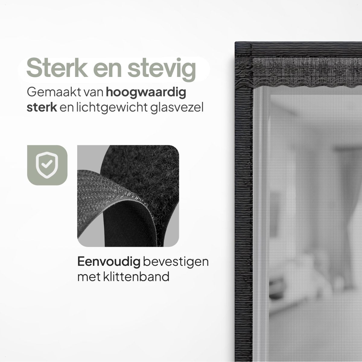 O'DADDY® Magnetische Deurgordijn Fiber