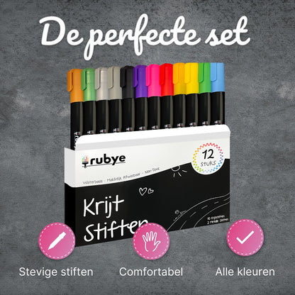 Rubye® Raamstiften 12 stuks