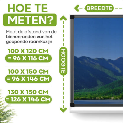 O'DADDY® Raamhor - 130x150cm