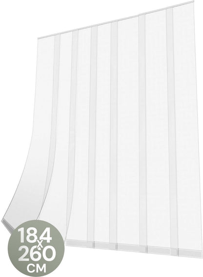 O'DADDY® Deurgordijn Lamellenhor Glasvezel