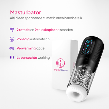 Pure Pleasure® Masturbator voor mannen