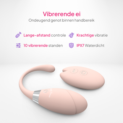 Pure Pleasure® Vibrerend Ei met Afstandsbediening