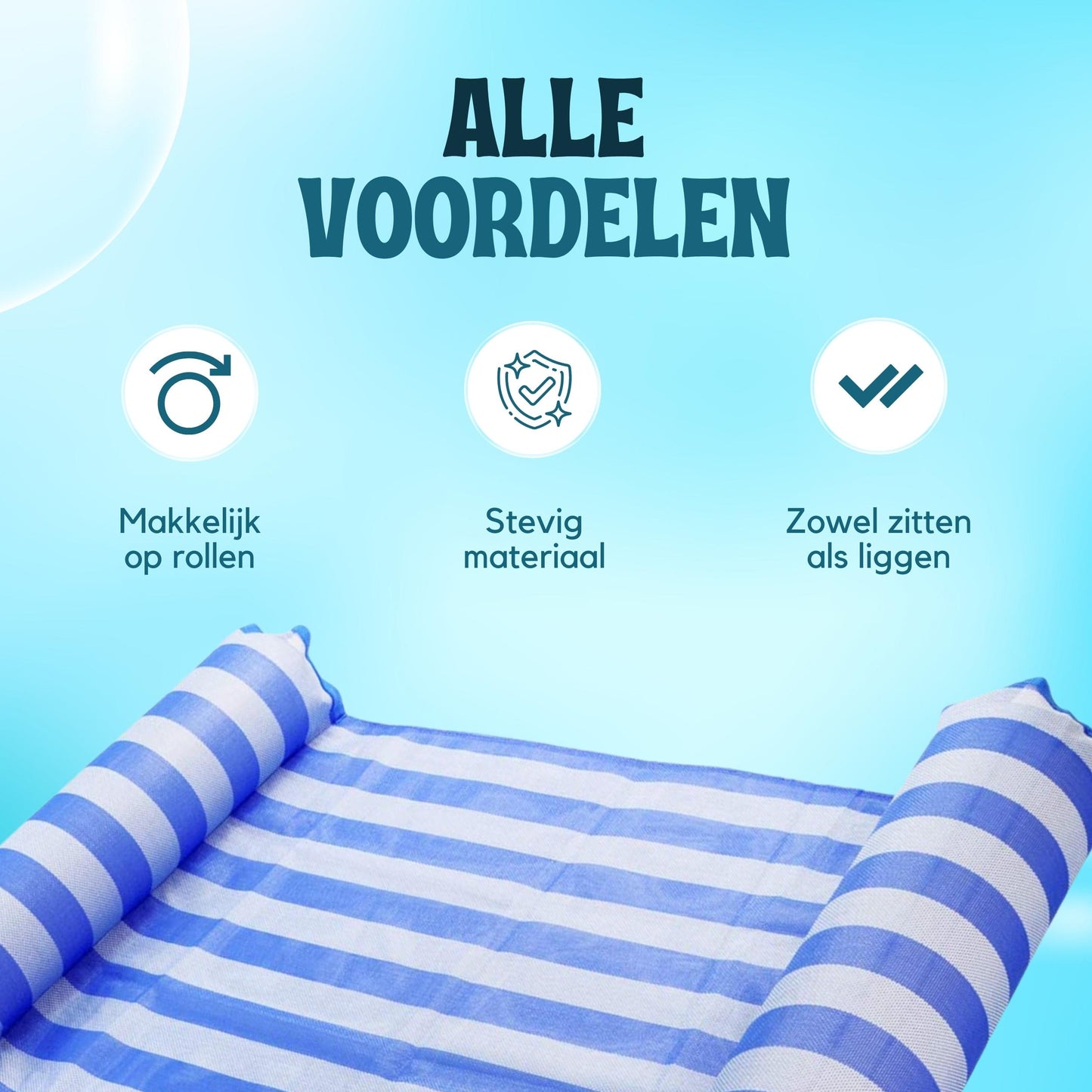 Travelly® Waterhangmat