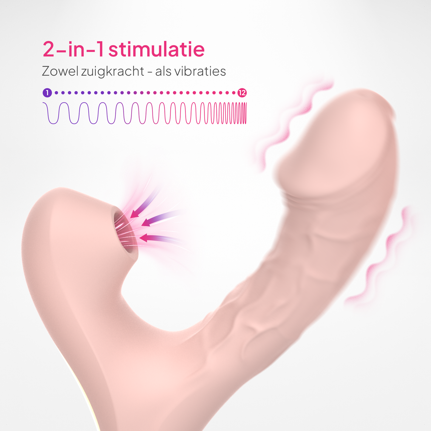 Pure Pleasure® Luchtdruk Vibrator met G-spot