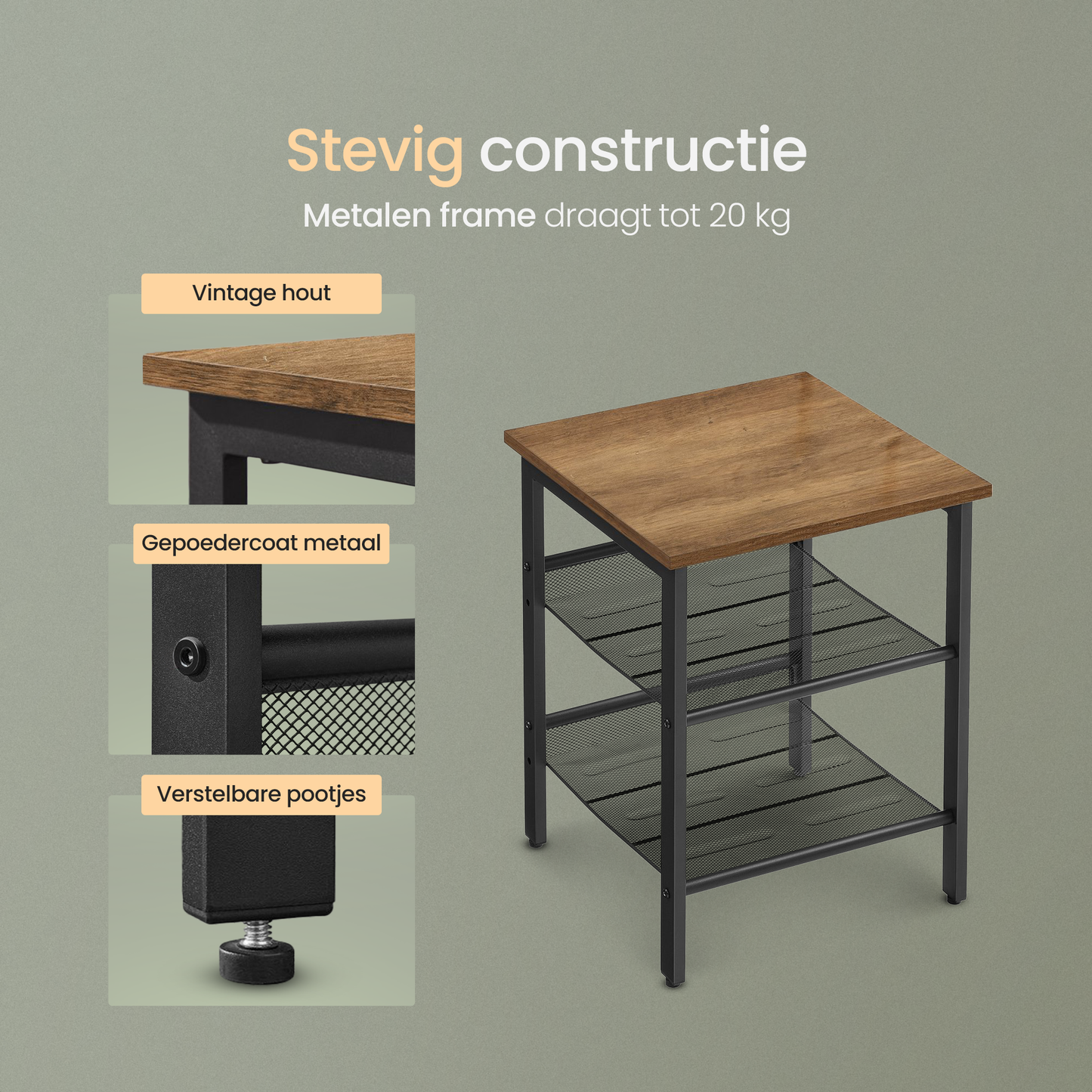 O'DADDY® Bijzettafel