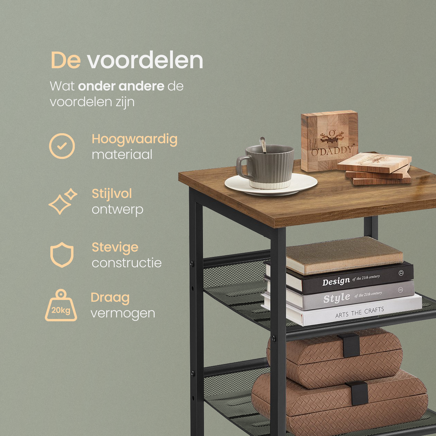 O'DADDY® Bijzettafel