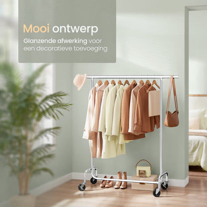 O'DADDY® Kledingrek op wieltjes