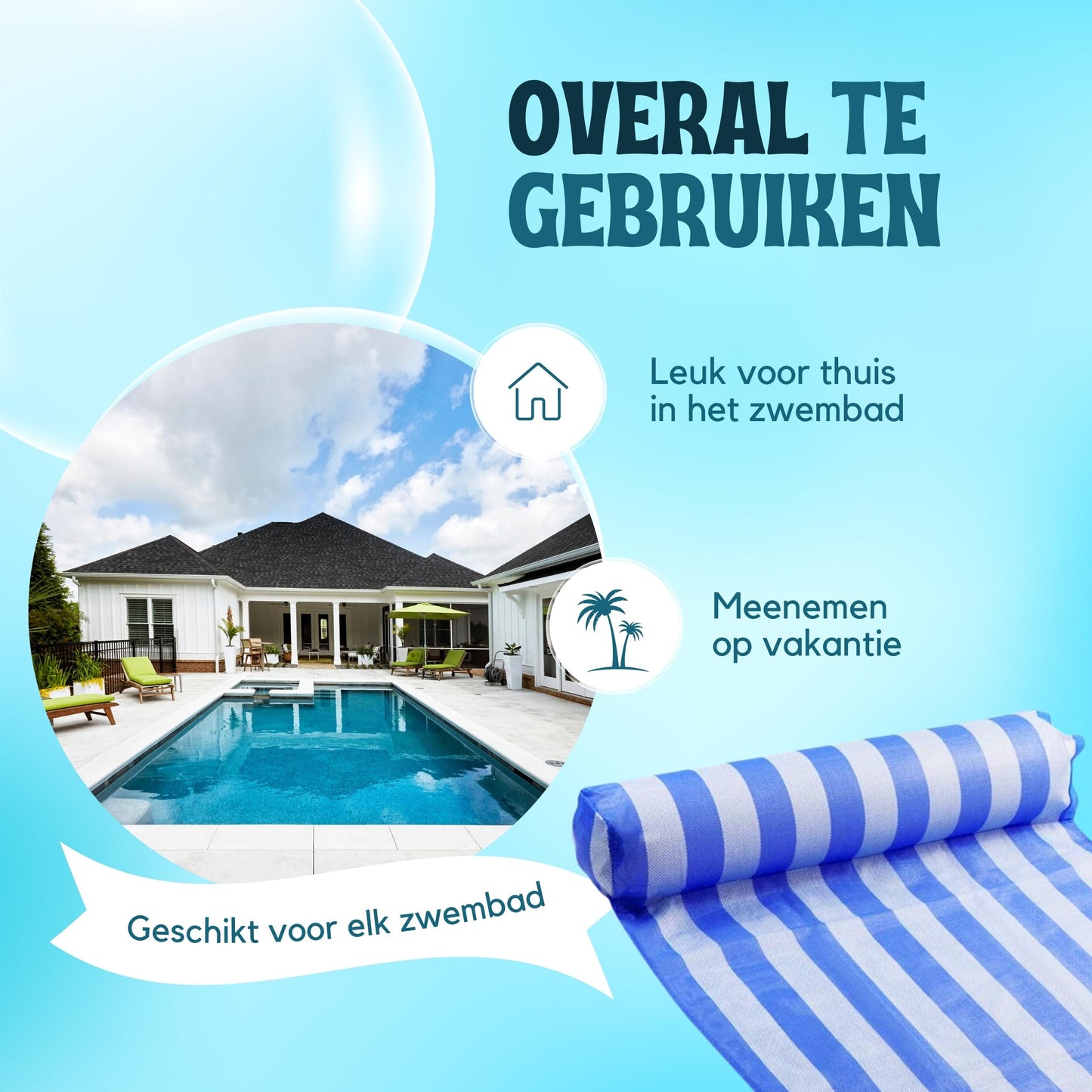 Travelly® Waterhangmat