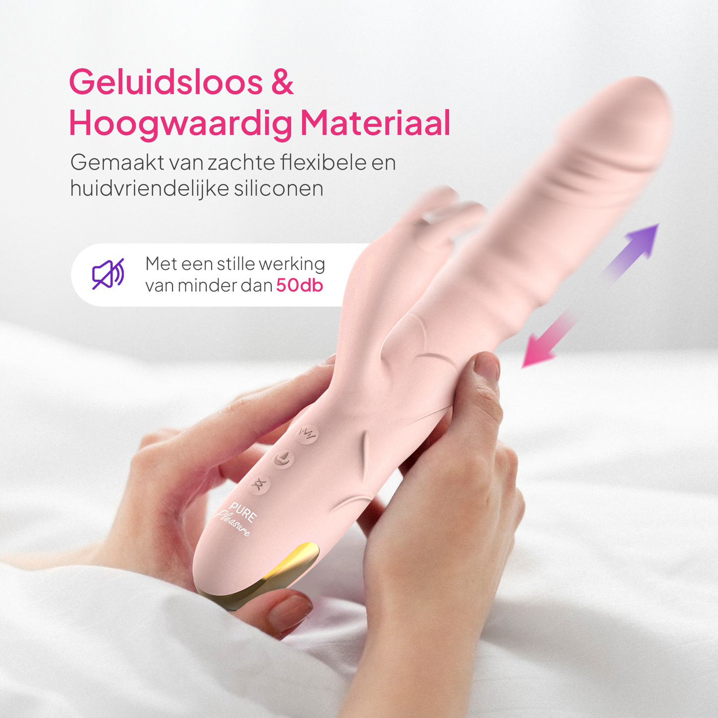 Pure Pleasure® 3-in-1 Vibrator