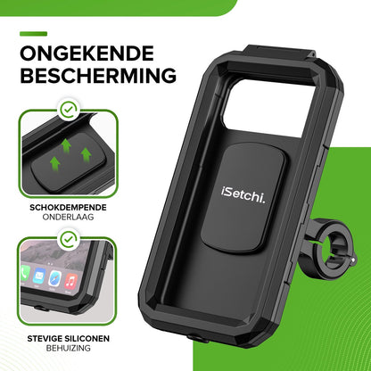 iSetchi® Waterdichte telefoonhouder fiets