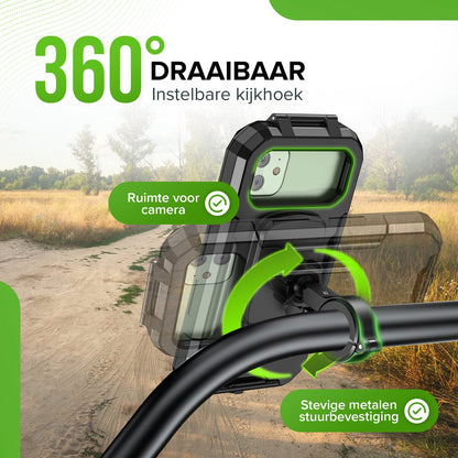 iSetchi® Waterdichte telefoonhouder fiets
