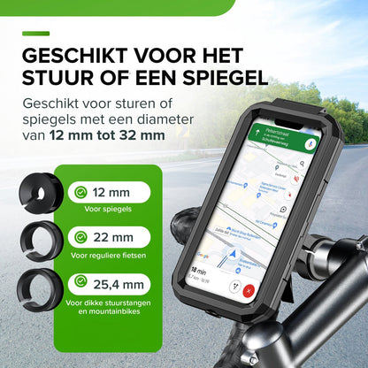 iSetchi® Waterdichte telefoonhouder fiets