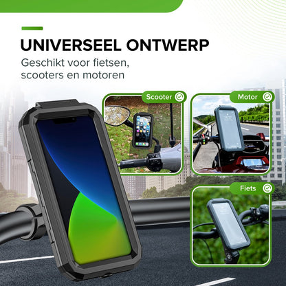 iSetchi® Waterdichte telefoonhouder fiets