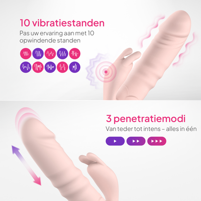Pure Pleasure® 3-in-1 Vibrator