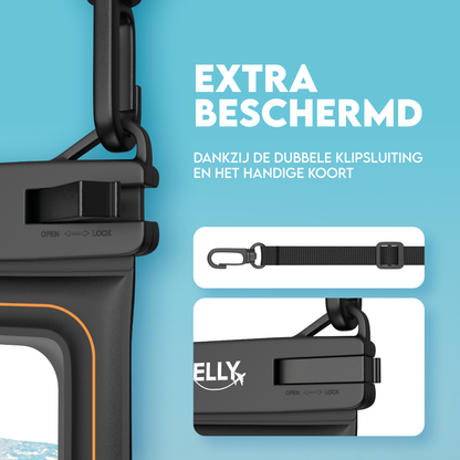 Travelly® Luxe Waterdicht Telefoonhoesje