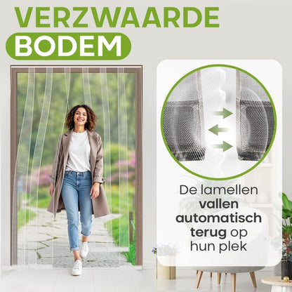 O'DADDY® Deurgordijn Lamellenhor Glasvezel