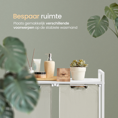 O'DADDY® Wasmand met 2 vakken