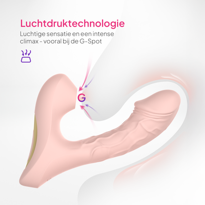 Pure Pleasure® Luchtdruk Vibrator met G-spot