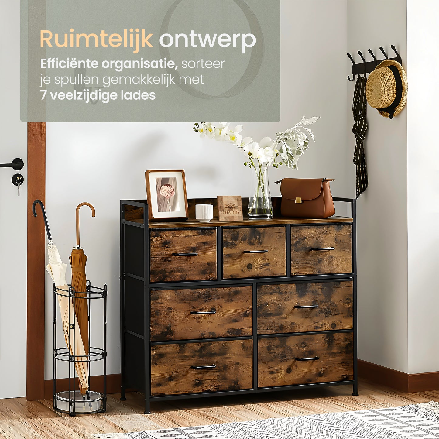 O'DADDY® Dressoir met 7 laden