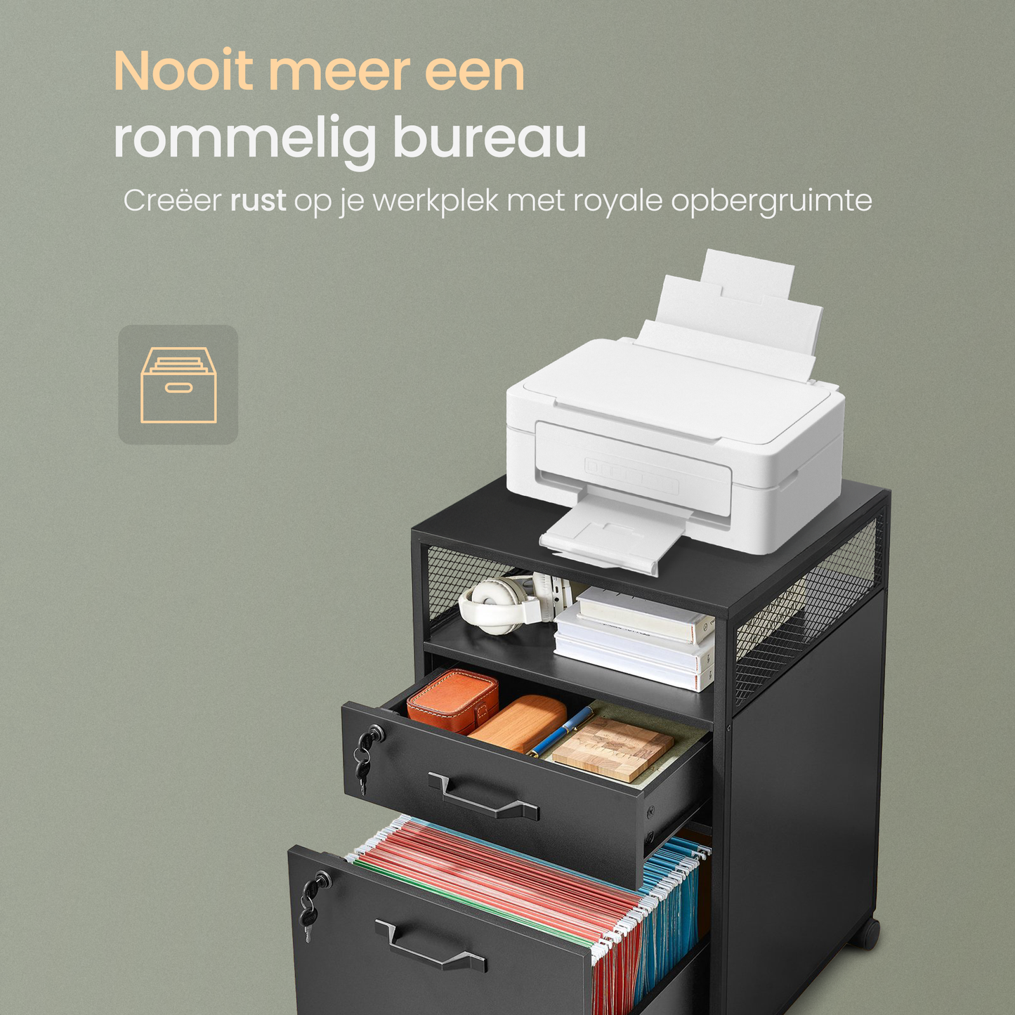 O'DADDY® Ladeblok op Wieltjes