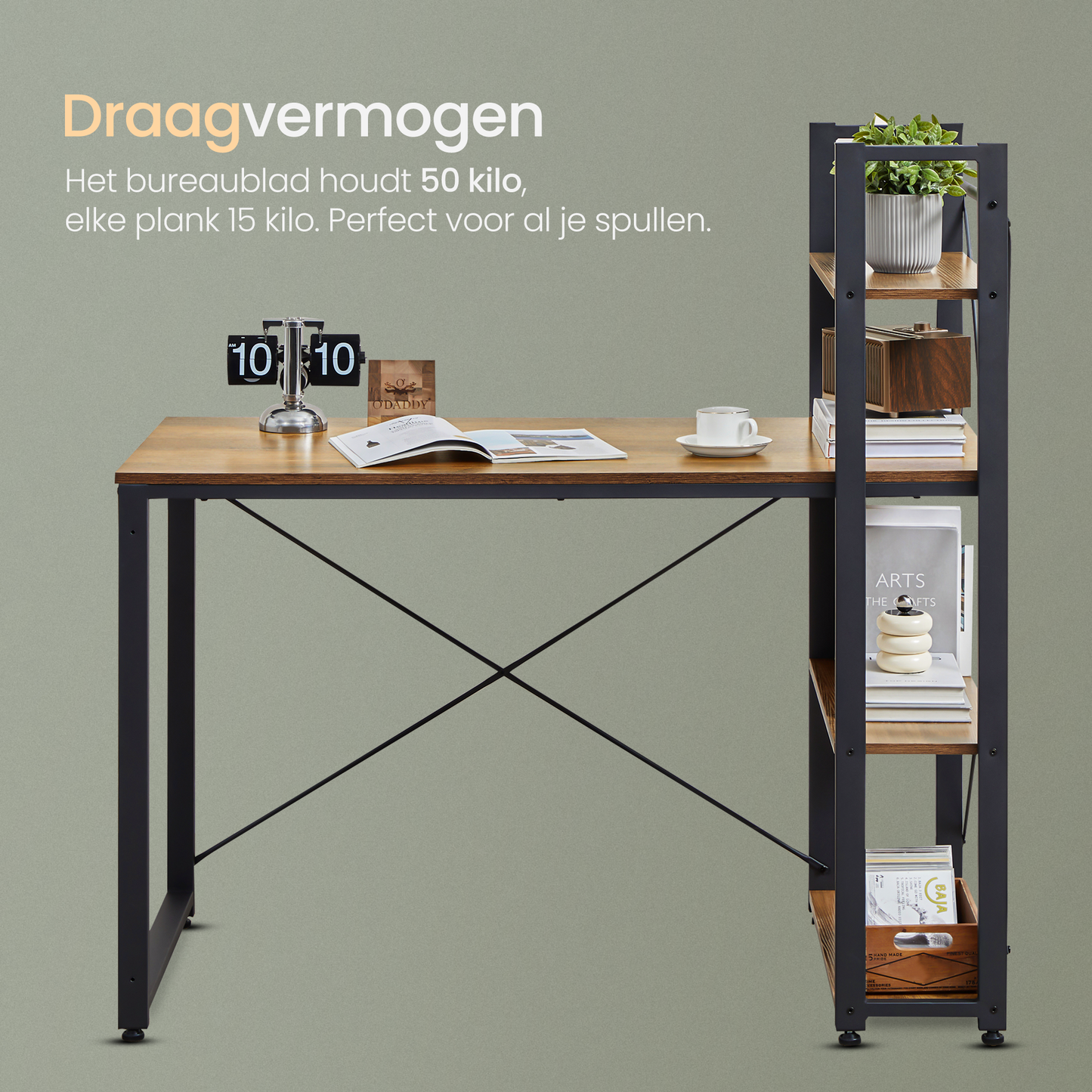 O'DADDY® Bureau met Opbergkast